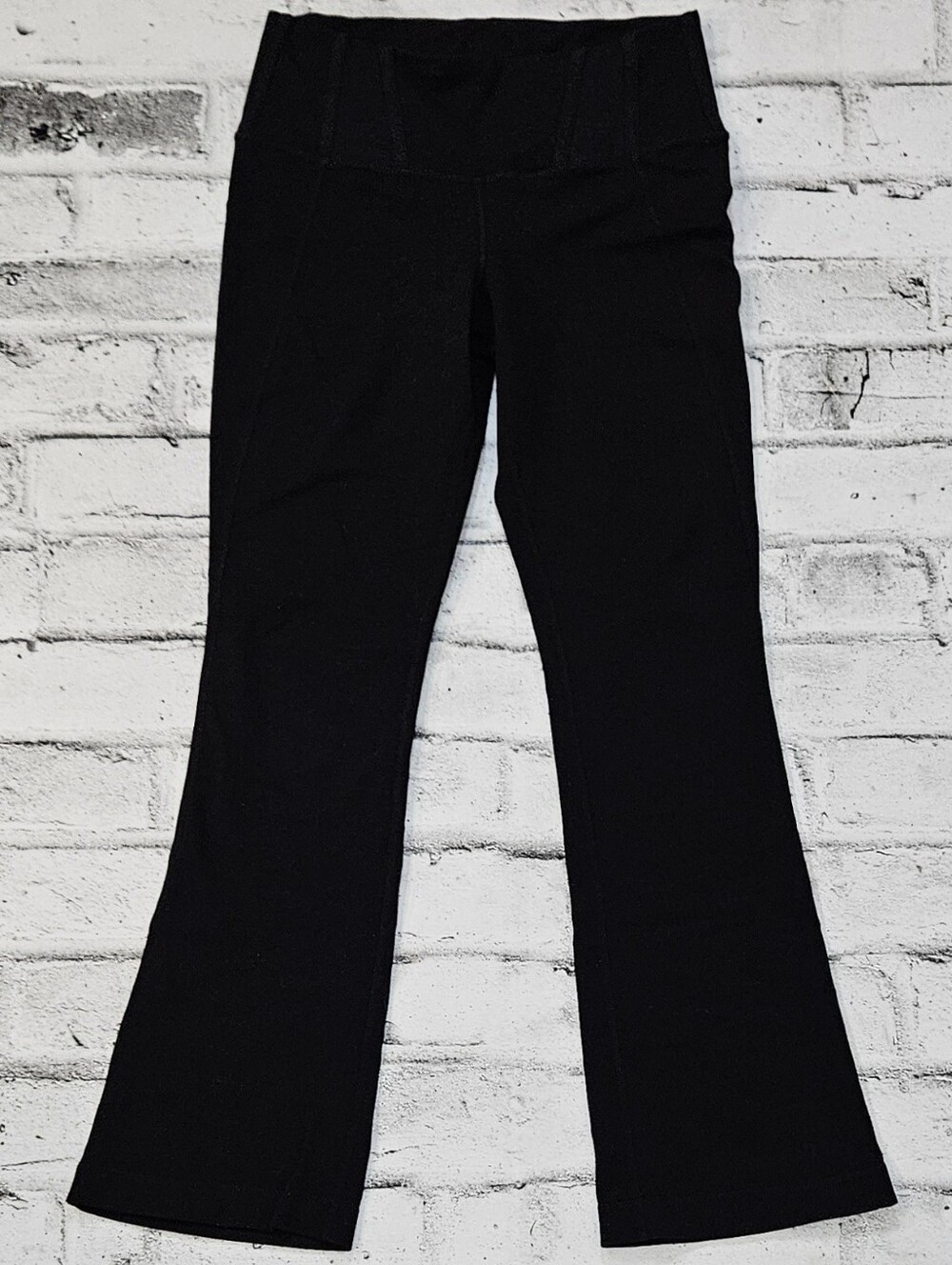 Lululemon Groove Flare Yoga Pants Black High Rise Size 6